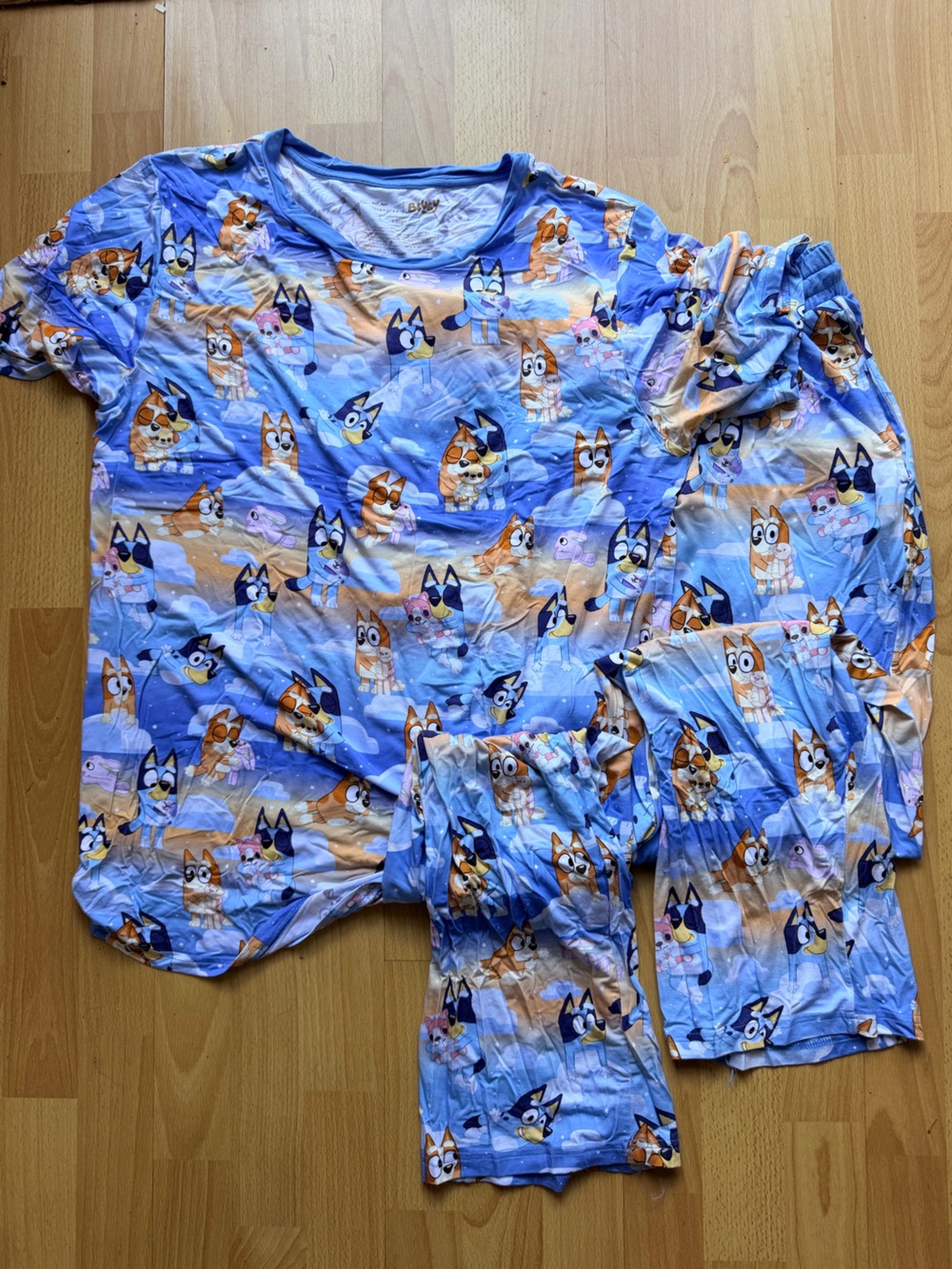 Little sleepies Men’s bluey pajama set